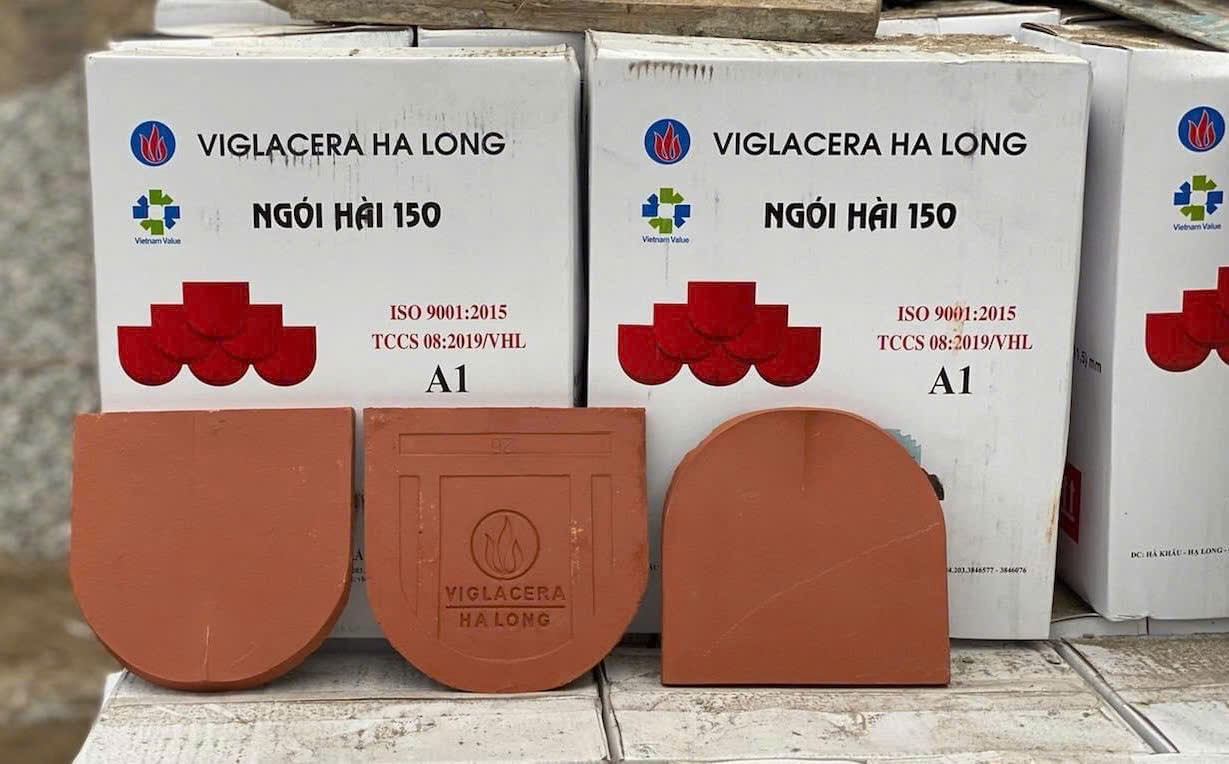 Ngói Hài 150 Viglacera Hạ Long loại A1